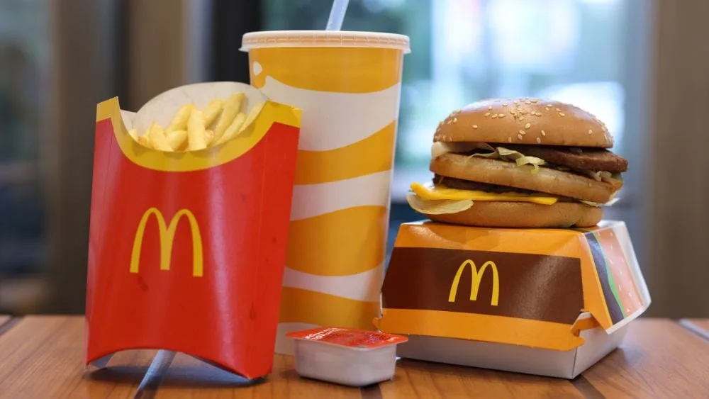 mcdonalds logo messaging