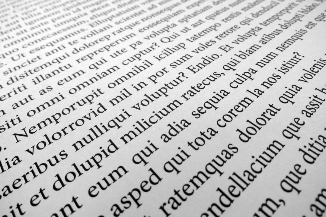 Latin filler copy text