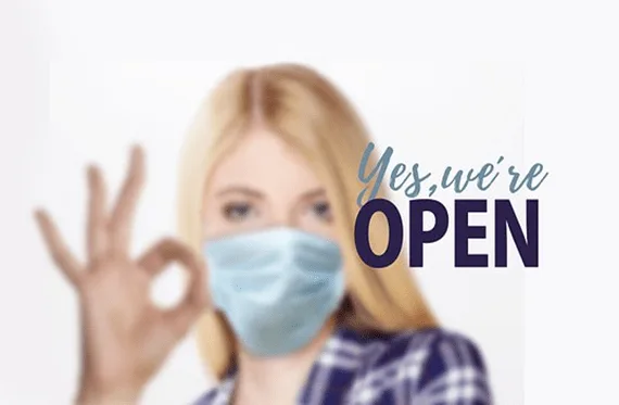 customers in pandemic