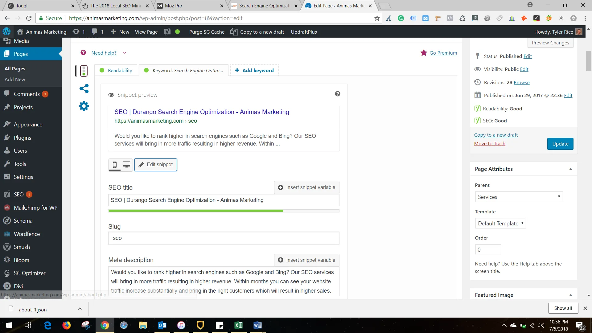 local seo titles meta