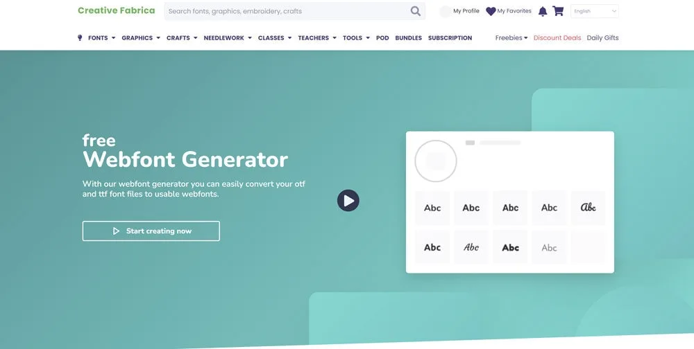 free webfont generator