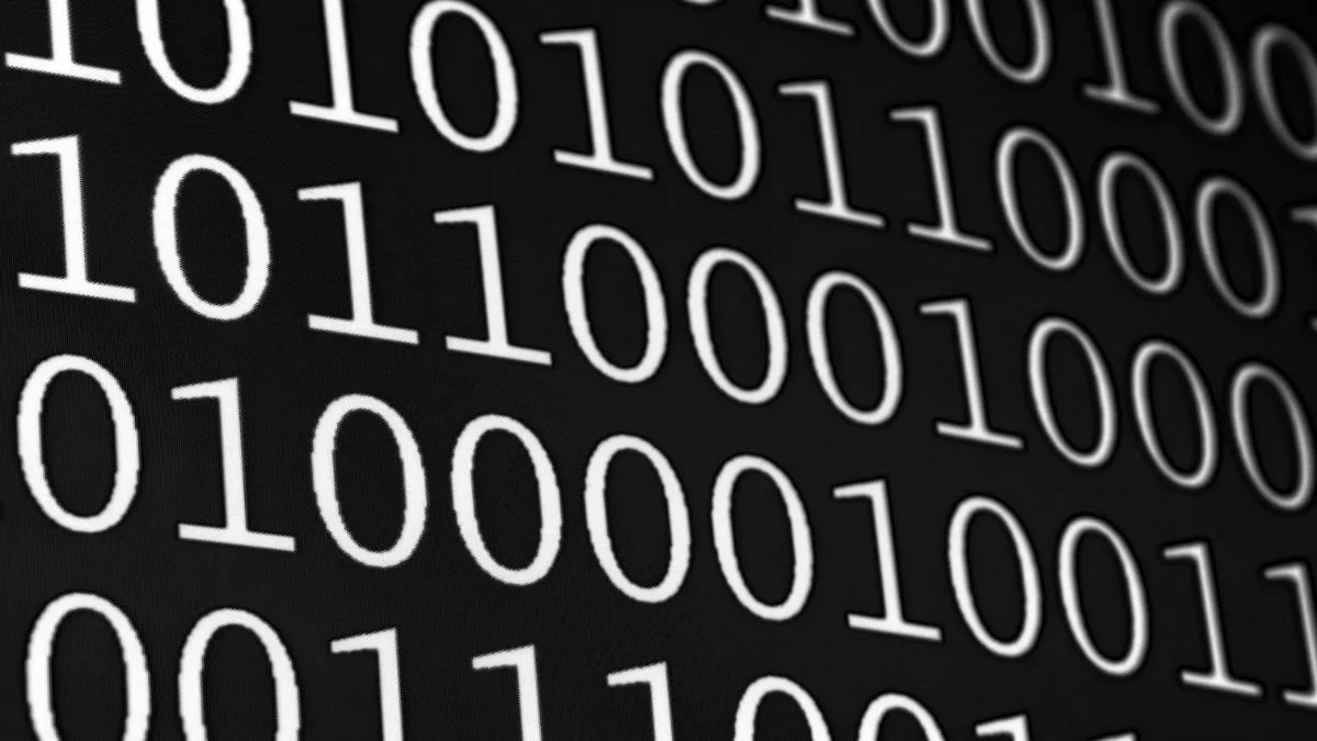 binary code digital technology
