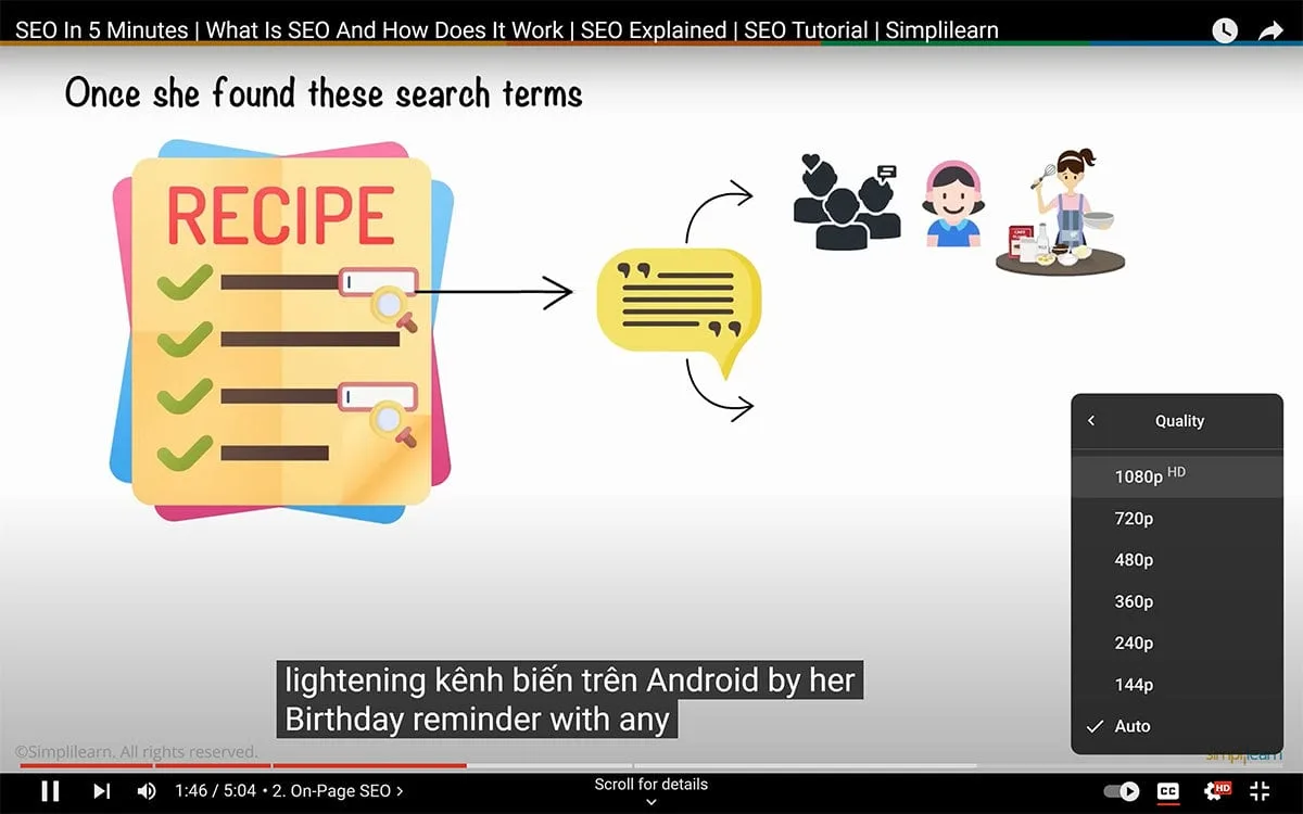 video quality youtube