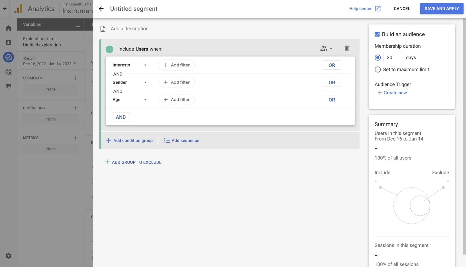 building customer segments