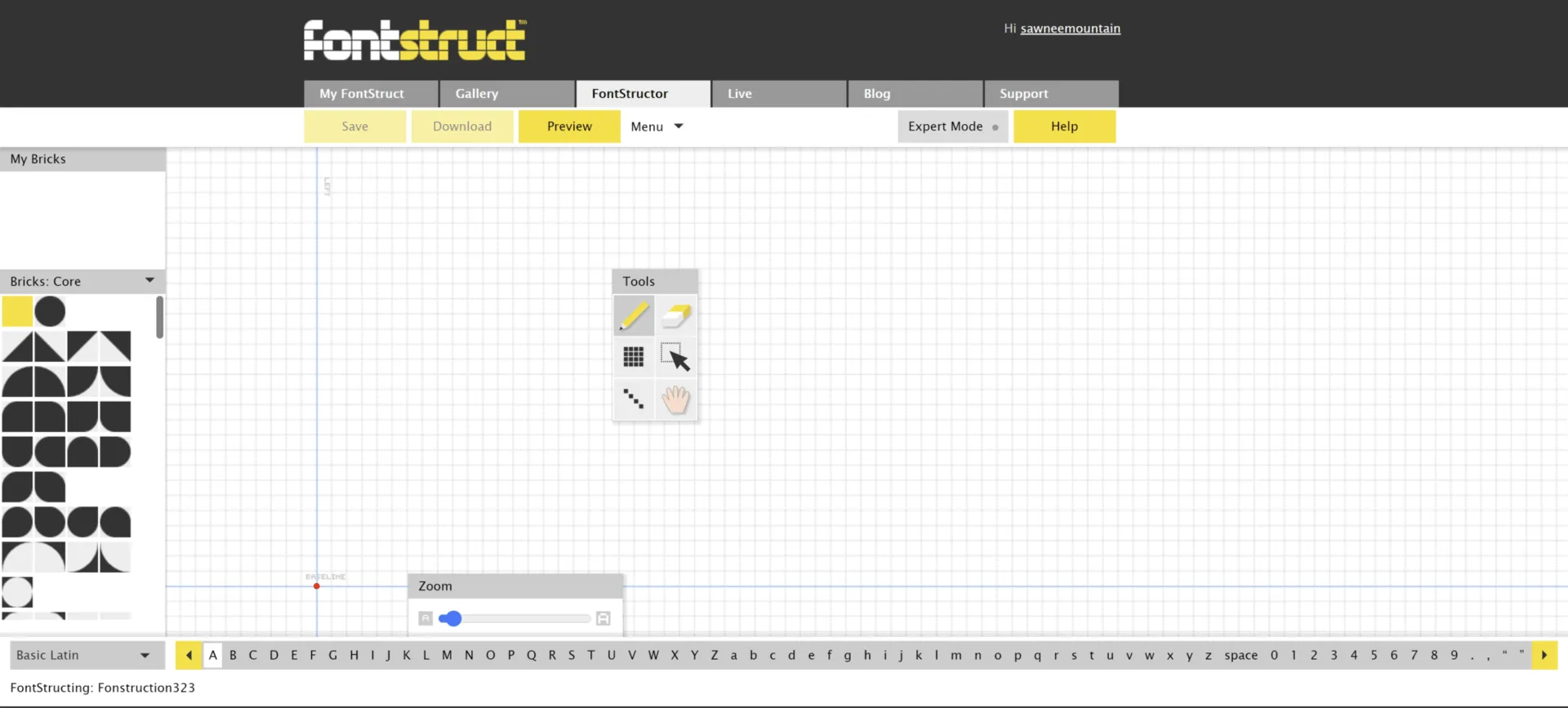 fontstruct font creator