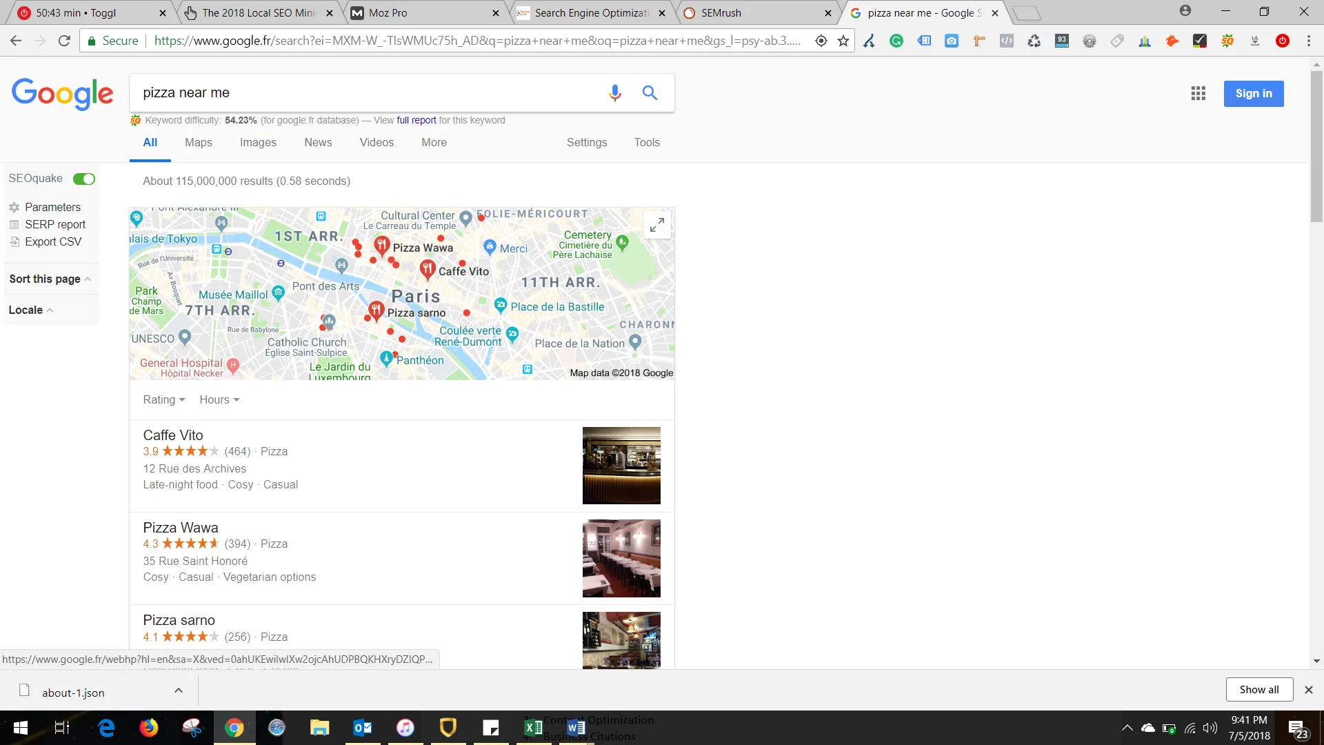 local seo guide snack pack