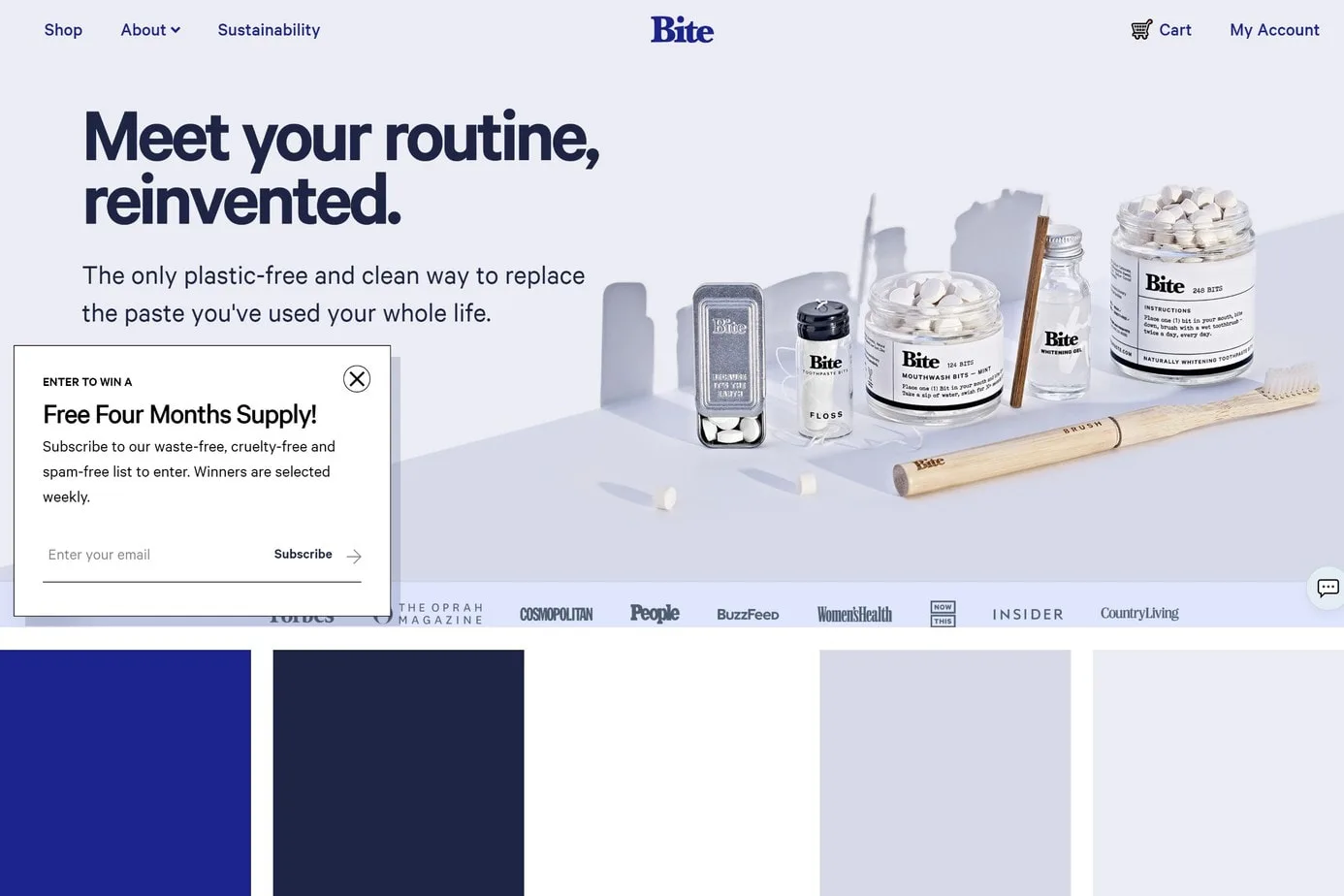 best websites bite toothpaste