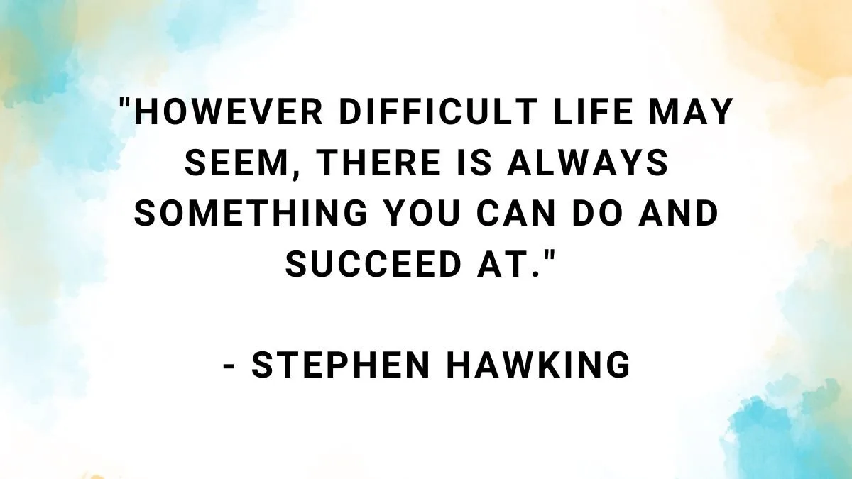 stephen hawking quote